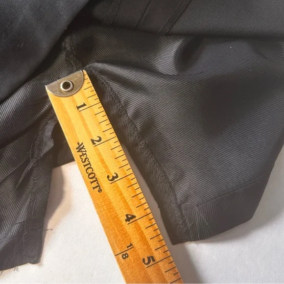 Gucci pencil skirt women’s size 8 black silver buckle vintage Tom Ford luxury - Picture 10 of 16